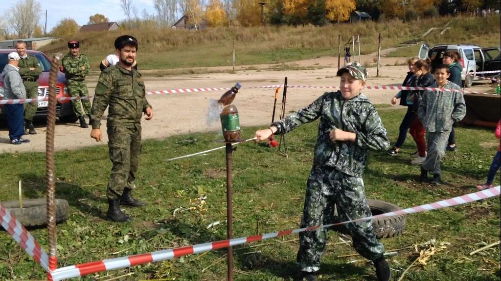 Алтайские казаки рассказали детям об основах казачьего образа жизни Фото №4
