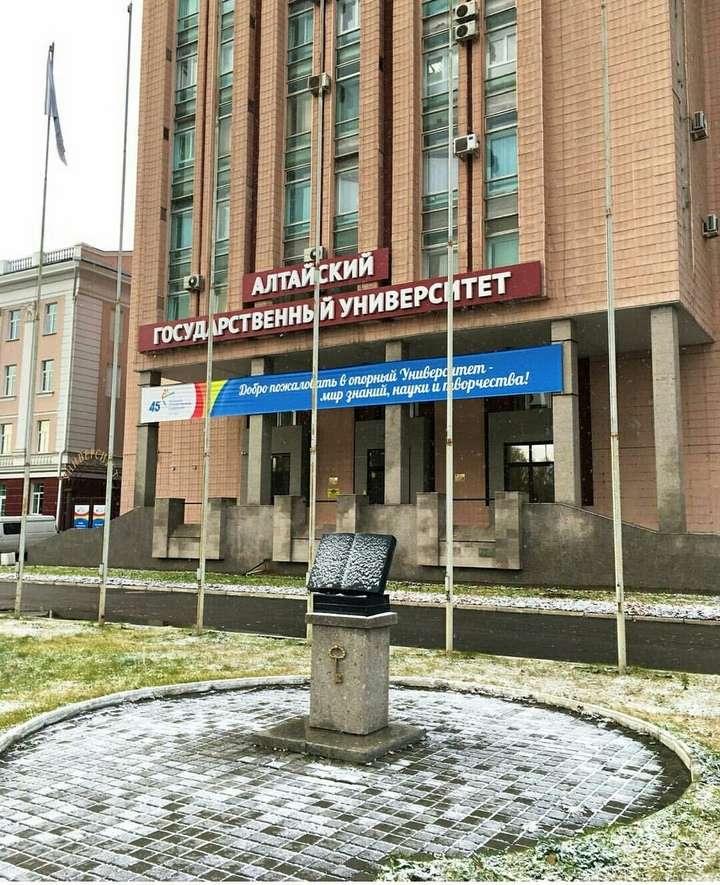 Барнаульцы поздравляют друг друга с первым снегом Фото №4
