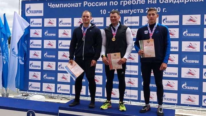Алтайские гребцы завоевали шесть медалей чемпионата России Фото №1