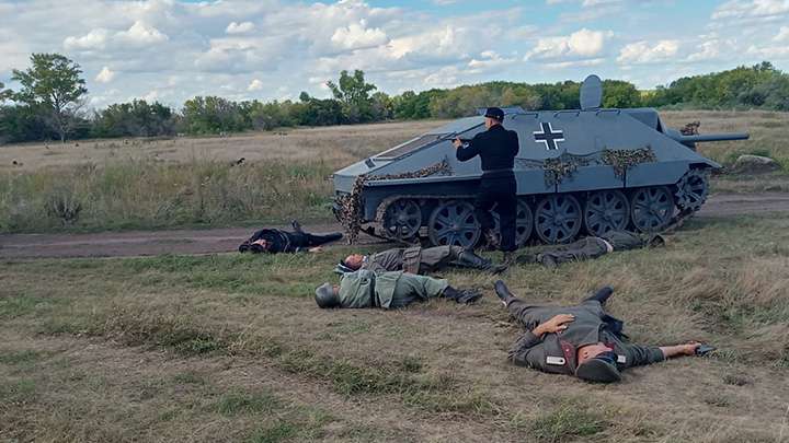 В Алтайском крае состоялась реконструкция боя на левобережье Днепра Фото №4