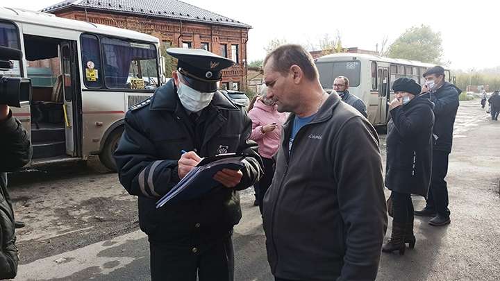 В Алтайском крае проходят рейды в общественном транспорте Фото №1