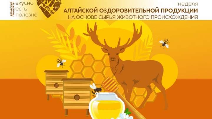 Мед и пантовую продукцию презентуют на алтайском онлайн-фестивале Фото №1