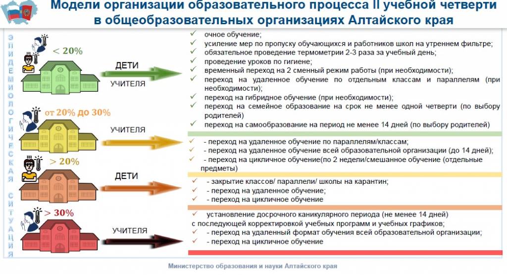 В Минобрнауки ответили, какой будет вторая четверть в алтайских школах Фото №1