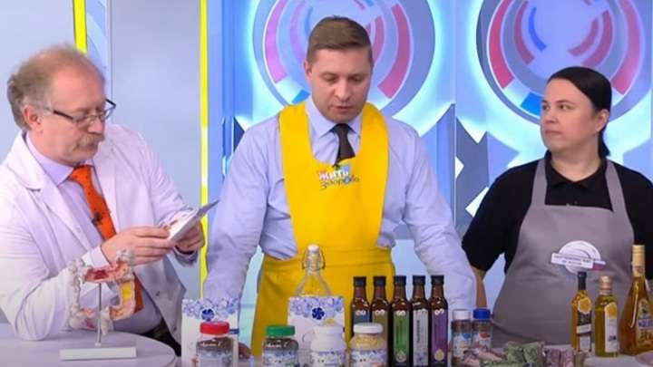 Алтайский производитель льняного масла побывал на программе «Жить здорово» Фото №1