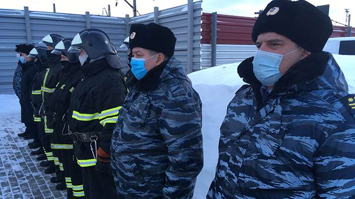 В Барнауле построили новый модуль для личного состава пожарного поезда Фото №2