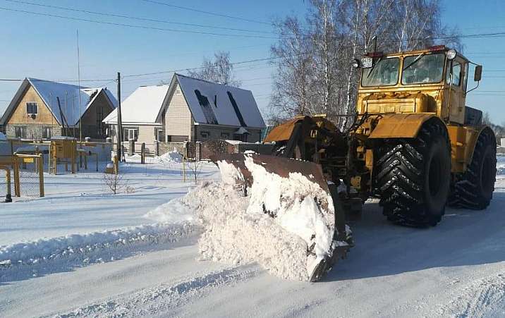 23 445 кубометров снега вывезли с дорог Барнаула за выходные дни Фото №1