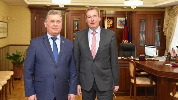 Александр Романенко встретился с новым Генконсулом ФРГ в Сибири и на Дальнем Востоке Фото №1