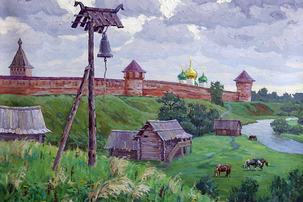 В Барнауле открылась выставка четы живописцев и педагогов Сергея Жука и Натальи Черепановой Фото №2