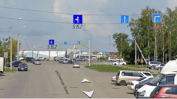 Организацию движения на двух перекрестках изменят в Барнауле Фото №1