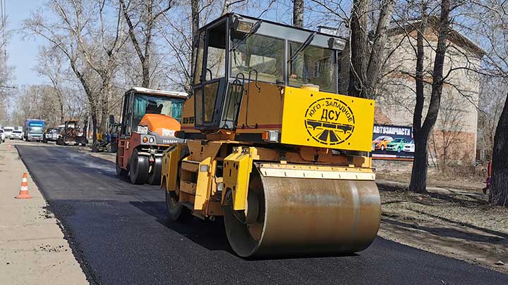 Алтайские дорожники уже приступили к ямочному ремонту автомобильных трасс Фото №1