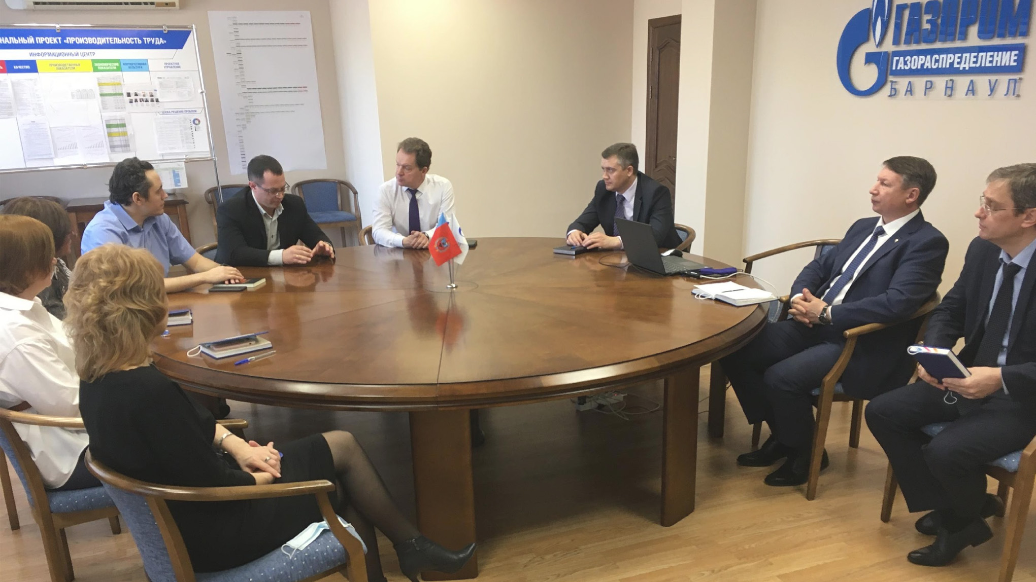 Компания «Газпром газораспределение Барнаул» подвела промежуточные итоги участия в нацпроекте Фото №1