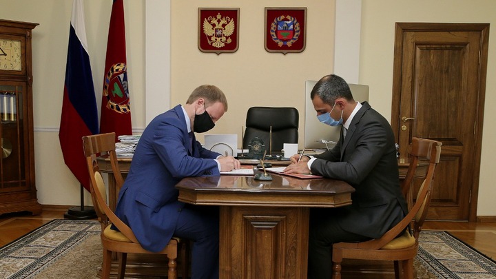 В Алтайском крае обсудили новые направления поддержки бизнеса Фото №1