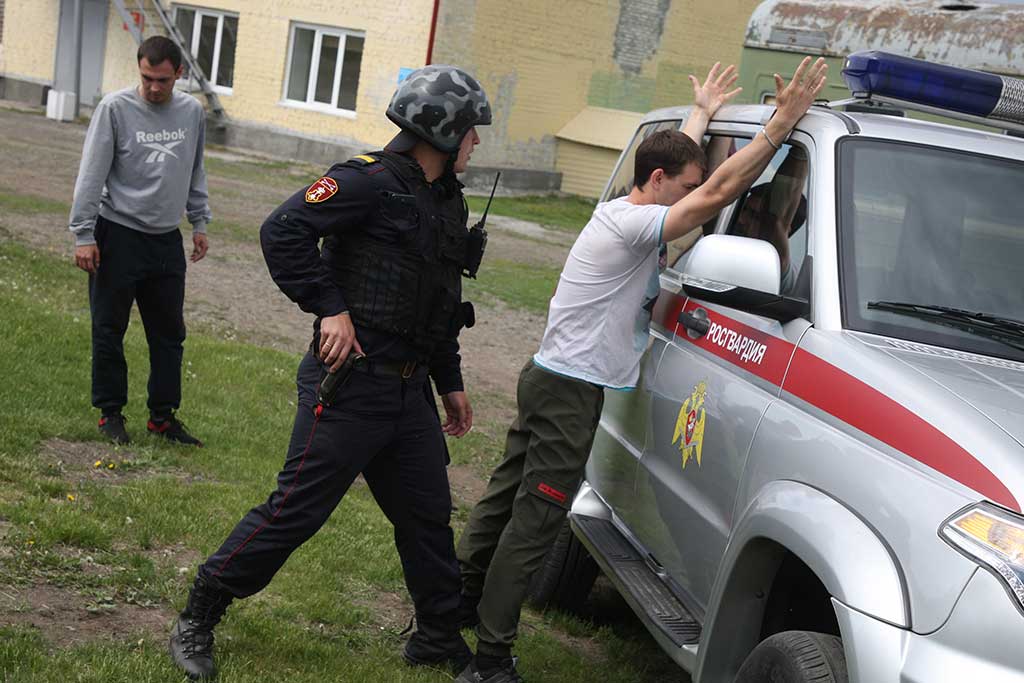 Сотрудники алтайских подразделений войск нацгвардии выясняли, кто из них лучший Фото №3
