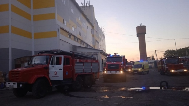 В Барнауле при пожаре в производственном здании погибли два человека Фото №1