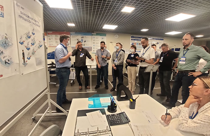 Сотрудники Регионального центра компетенций научат офисных работников инструментам бережливого труда Фото №1