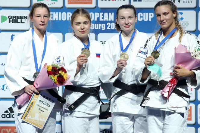 Внешний успех. Дарья Храмойкина из Барнаула стала бронзовой призёркой Кубка Европы по дзюдо Фото №1