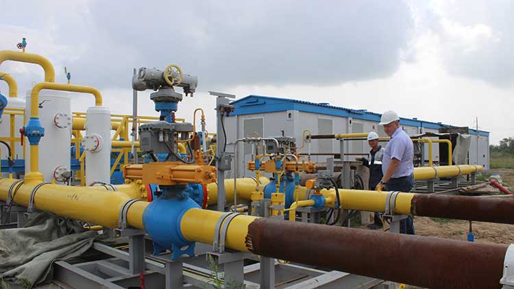 Последние штрихи: в алтайском селе Ребриха строительство газовых сетей почти закончено Фото №1