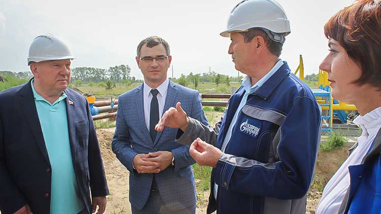 Последние штрихи: в алтайском селе Ребриха строительство газовых сетей почти закончено Фото №2