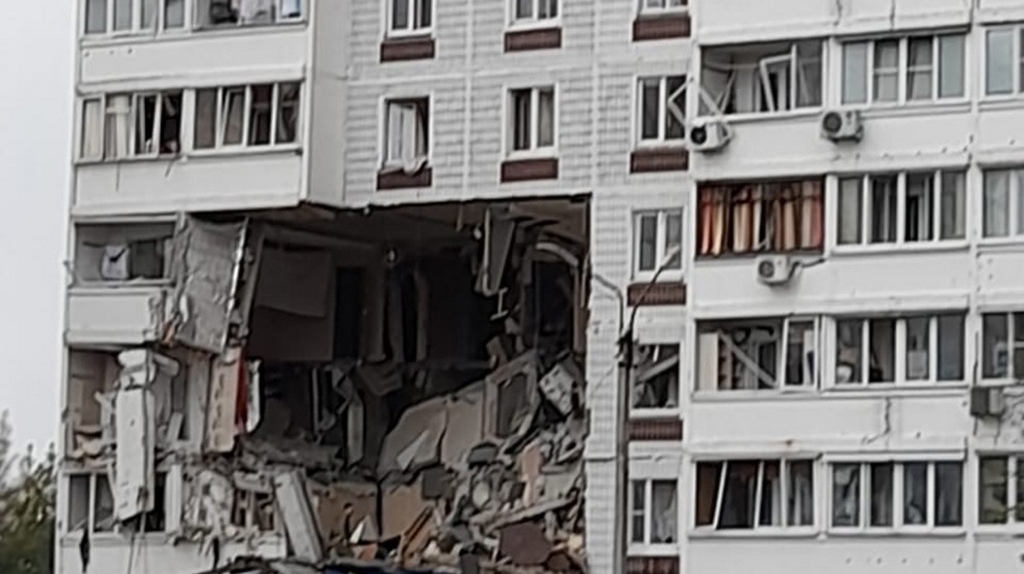 В Подмосковье произошел взрыв газа в девятиэтажном доме Фото №1