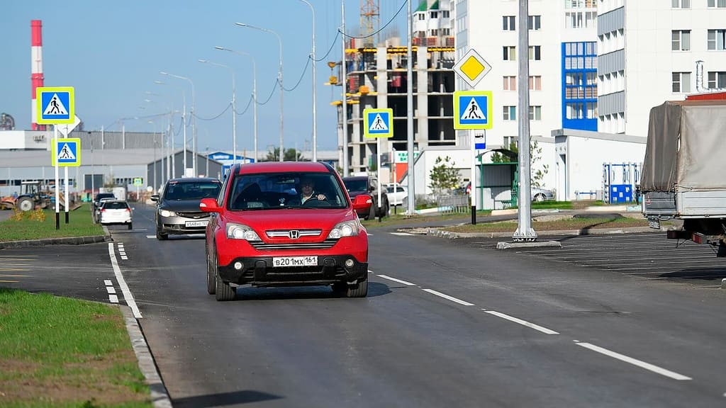 Новая магистраль в Барнауле обошлась в 249,5 млн рублей Фото №1