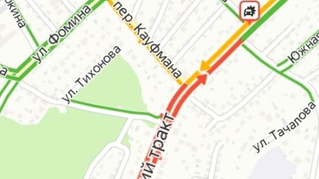 На Змеиногорском тракте в Барнауле образовалась серьезная пробка Фото №1