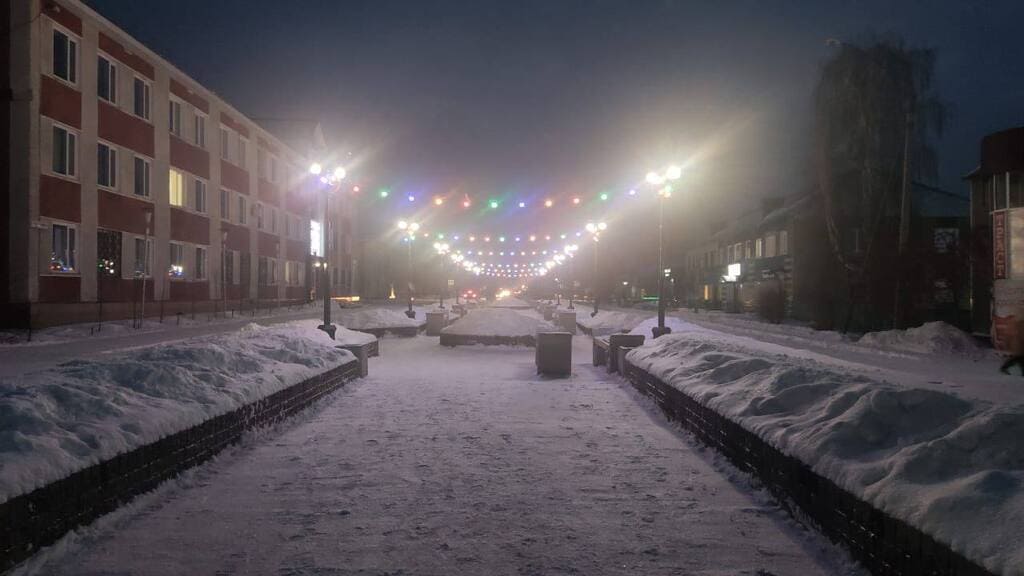 В Камне-на-Оби приступили к обустройству новогоднего городка Фото №1