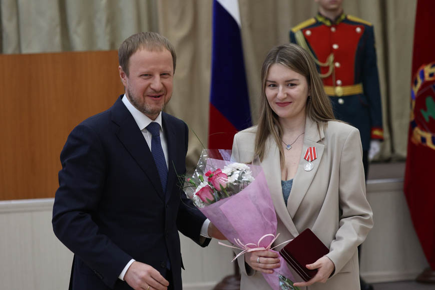 В правительстве Алтайского края прошла церемония вручения государственных наград Фото №3