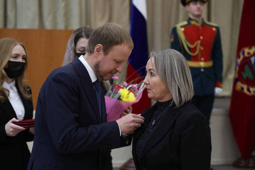 В правительстве Алтайского края прошла церемония вручения государственных наград Фото №6