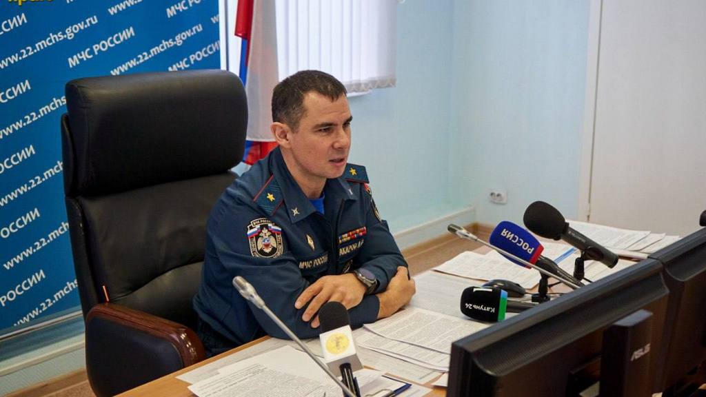 В Алтайском крае прошла пресс-конференция с МЧС по паводковой обстановке Фото №1
