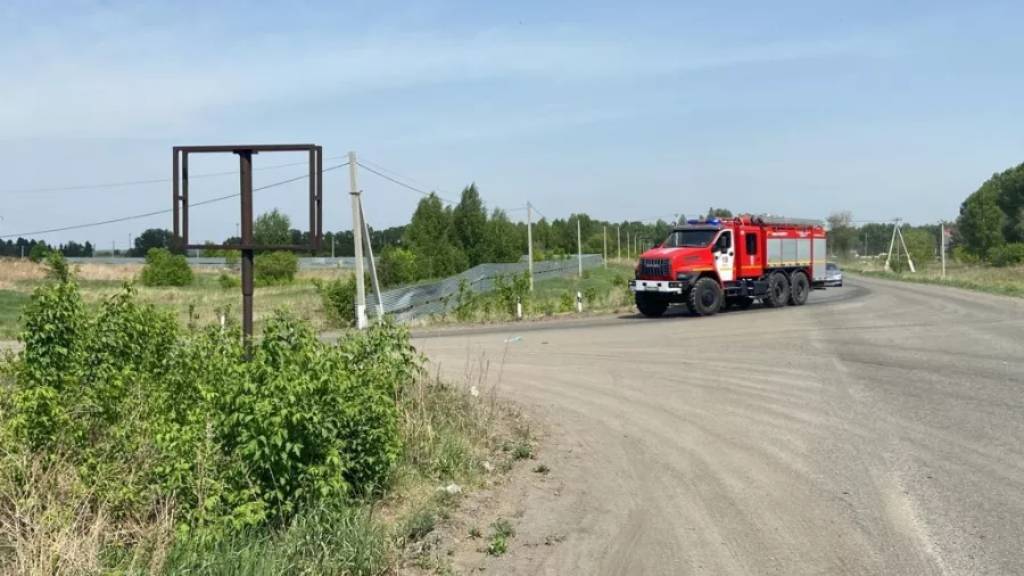 Полигон твердых бытовых отходов загорелся в Бийске Фото №2