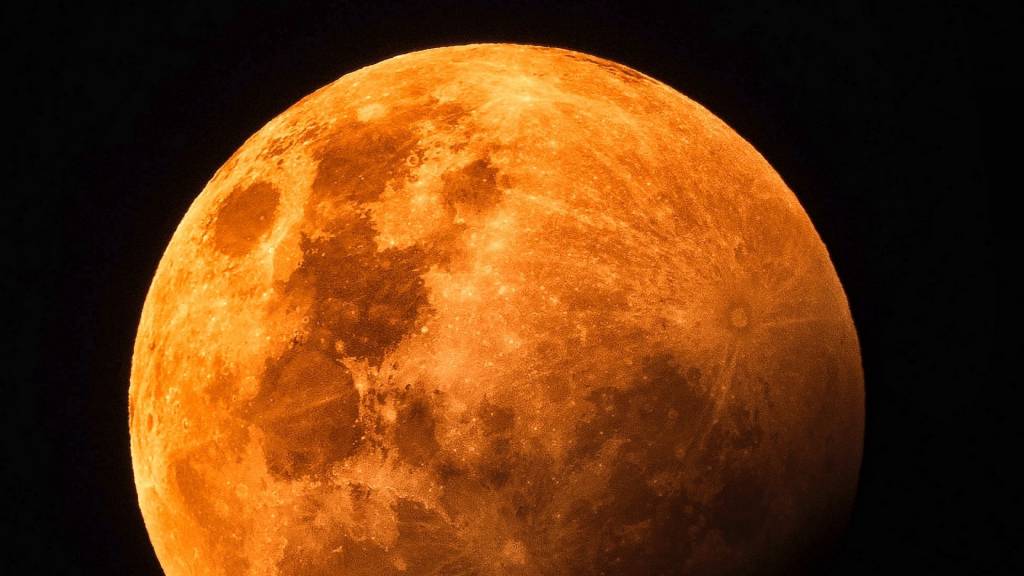 Жители Алтайского края увидят оранжевую Луну 14 июня Фото №1