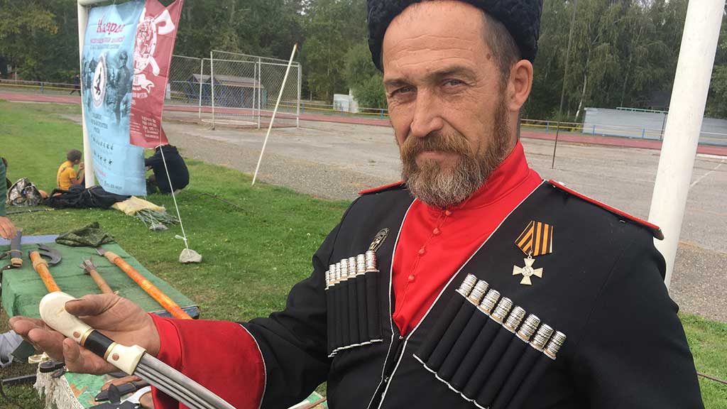 В Павловске прошли традиционные казачьи соревнования - шермиции Фото №2