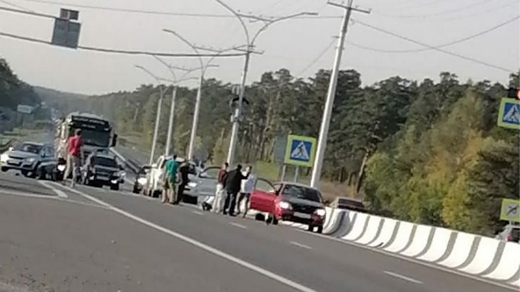 На трассе Барнаул — Новосибирск сбили двух пешеходов Фото №1