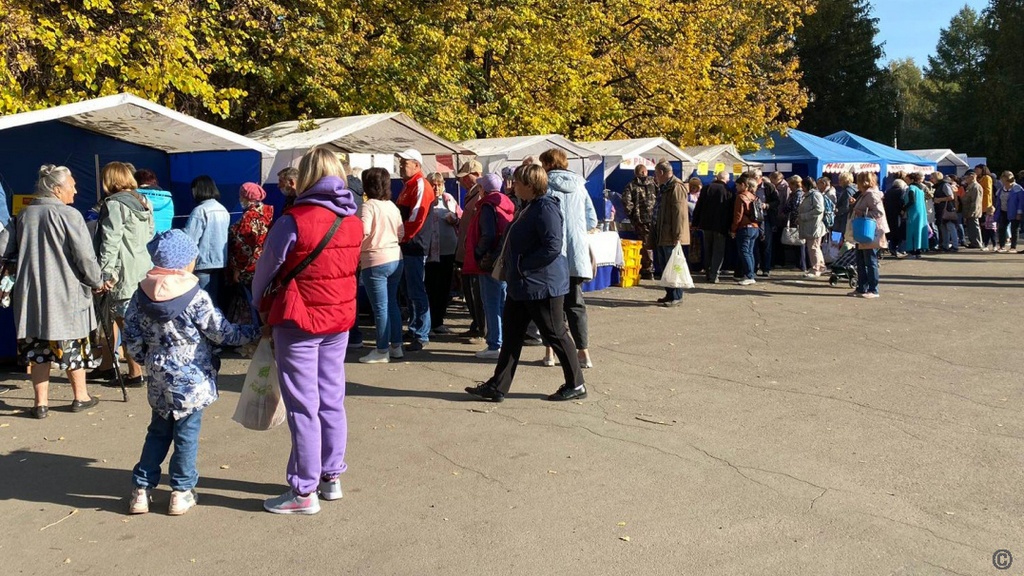 Товарооборот субботней ярмарки в Барнауле составил 12,5 млн рублей Фото №1
