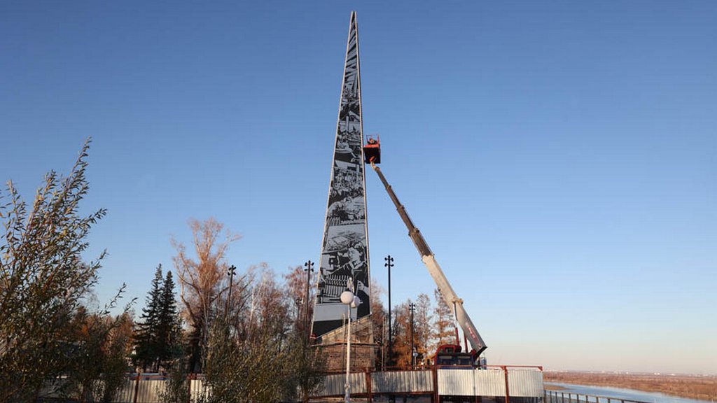 Стелу «Город трудовой доблести» в Барнауле откроют 4 ноября Фото №4