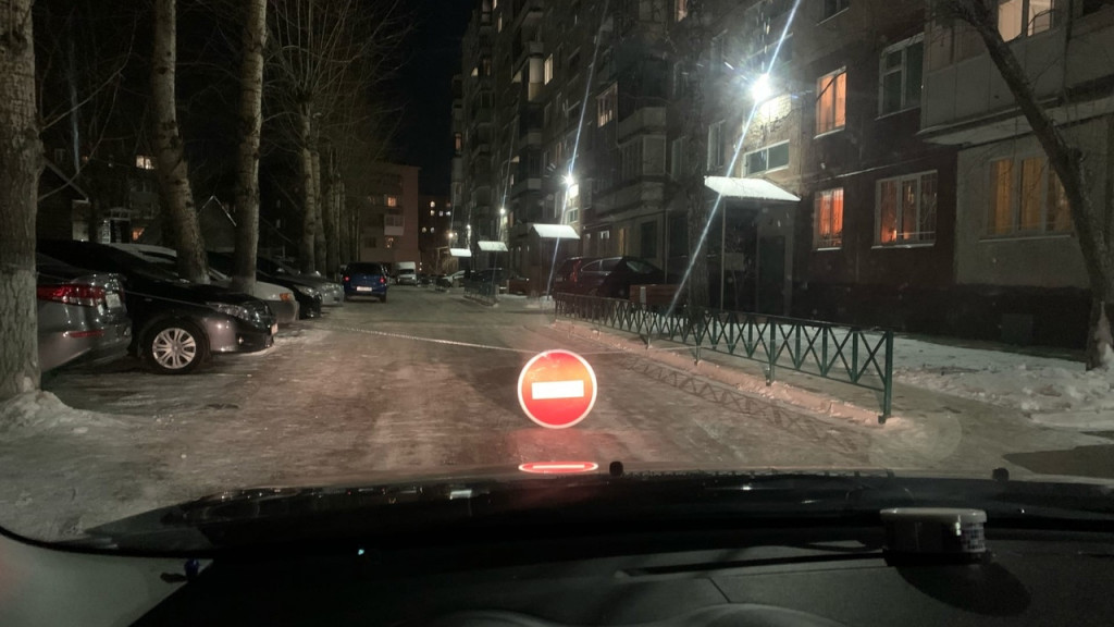 Барнаульцы пожаловались на несанкционированный «кирпич» в жилом квартале Фото №1