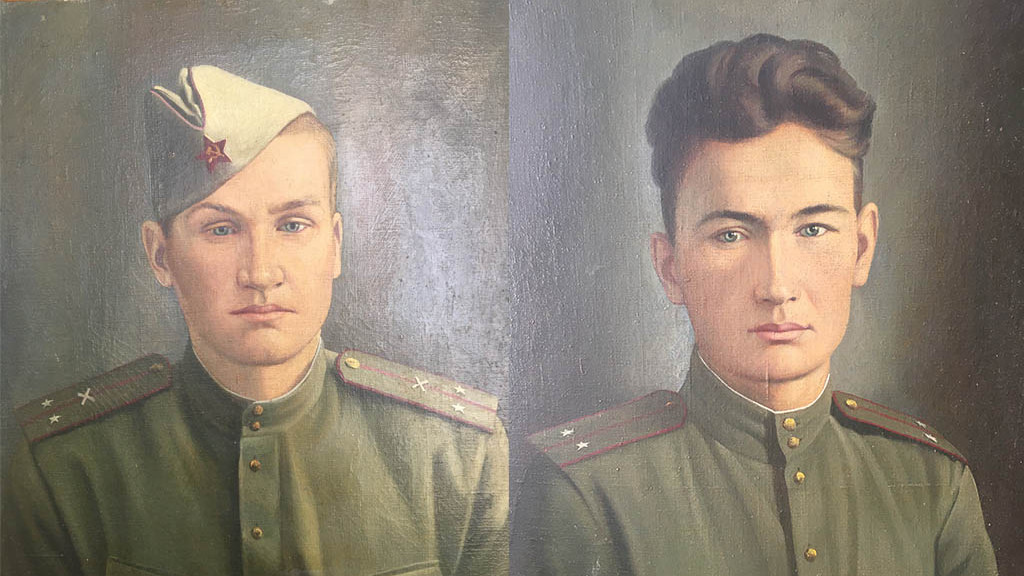 Братья Жилины. Степан (слева) и Григорий (справа)