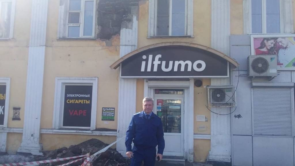 В Барнауле обвалилась часть жилого дома Фото №2