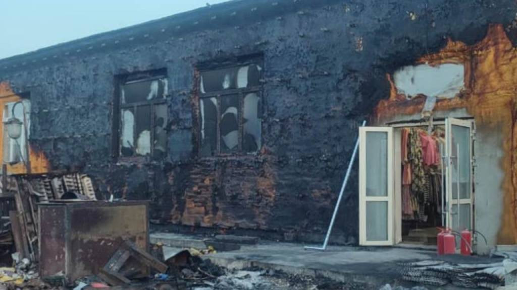 Пожар, вспыхнувший в одном из магазинов Славгорода, помог потушить патруль Росгвардии Фото №2