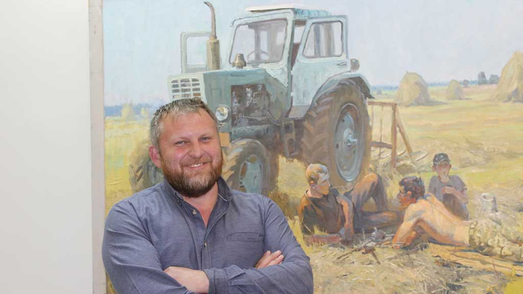 В Рубцовске впервые состоялась выставка картин Ивана Торопова Фото №1