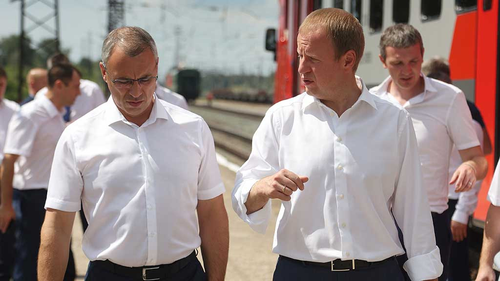 Виктор Томенко с рабочим визитом побывал в Новоалтайске Фото №2