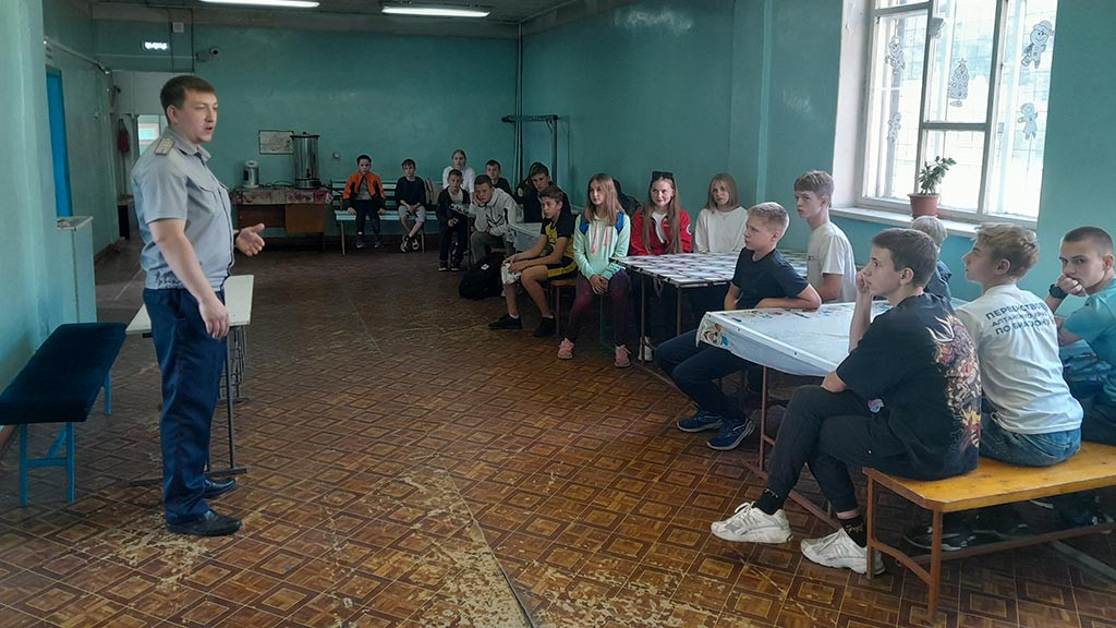 Мероприятие по профориентации прошло для воспитанников Барнаульской федерации биатлона Фото №2