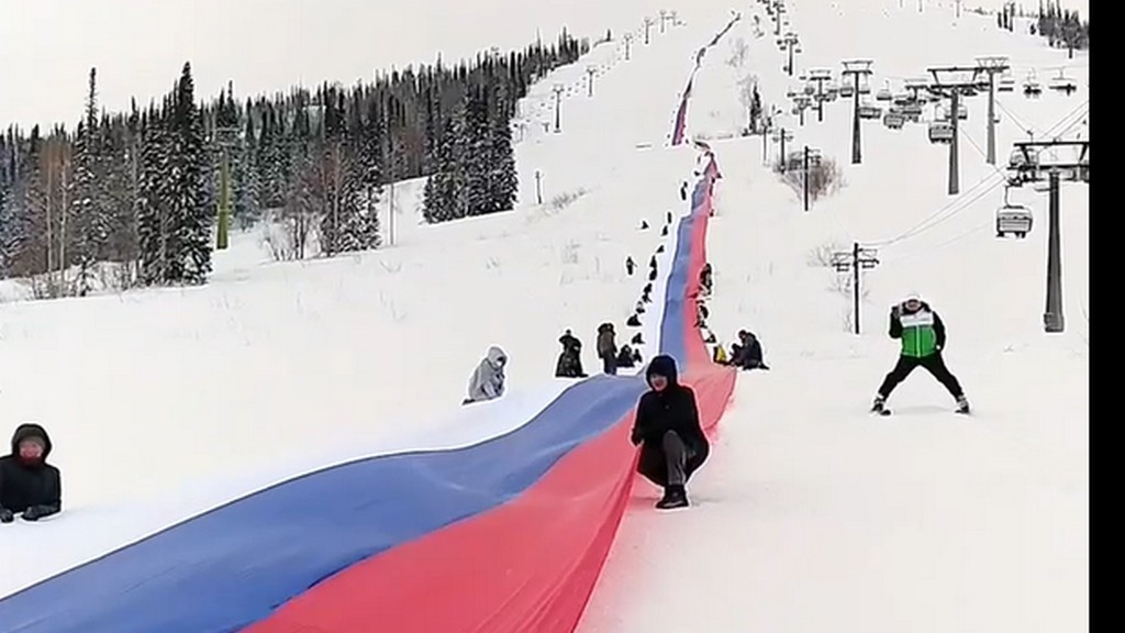 Кадр из видео: телеграм-канал Новости Шерегеша