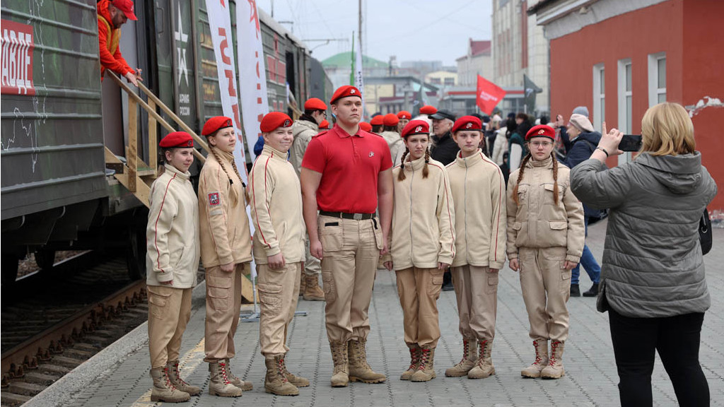 В Барнаул прибыл патриотический поезд «Сила в правде» Фото №2
