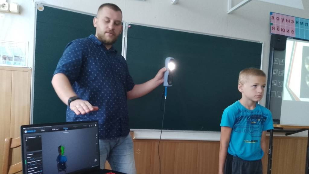 3D-модели школьников создал лектор Российского общества «Знание» в Алтайском крае Фото №1