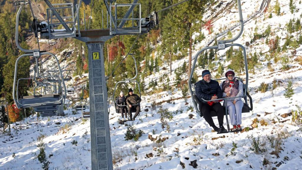 Алтайский курорт в новогодние дни установил рекорд посещаемости Фото №1