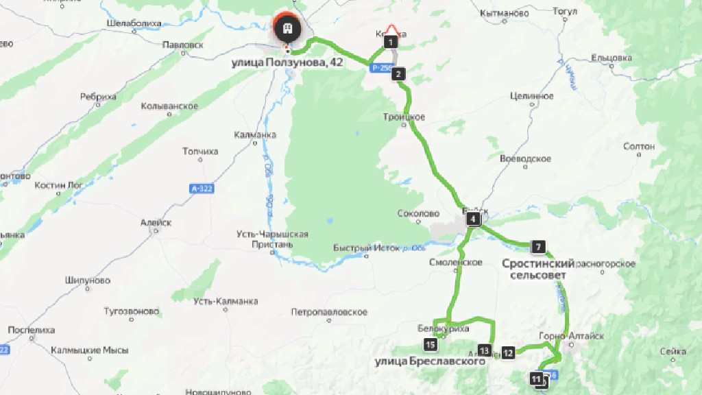 Новый автомобильный маршрут по Алтайскому краю появился на главном портале о путешествиях по России Фото №1