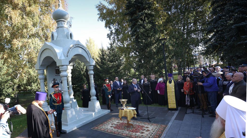 В Барнауле открыли часовню, посвященную Вечной славе защитников Отечества Фото №1