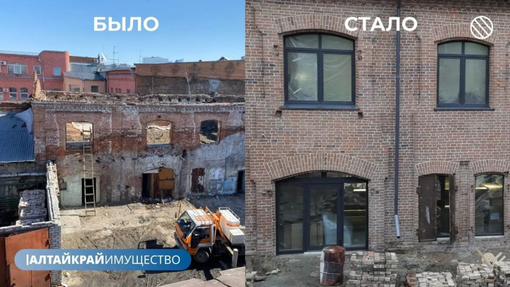 В Барнауле отреставрировали историческое здание торгового дома купцов Суховых Фото №1