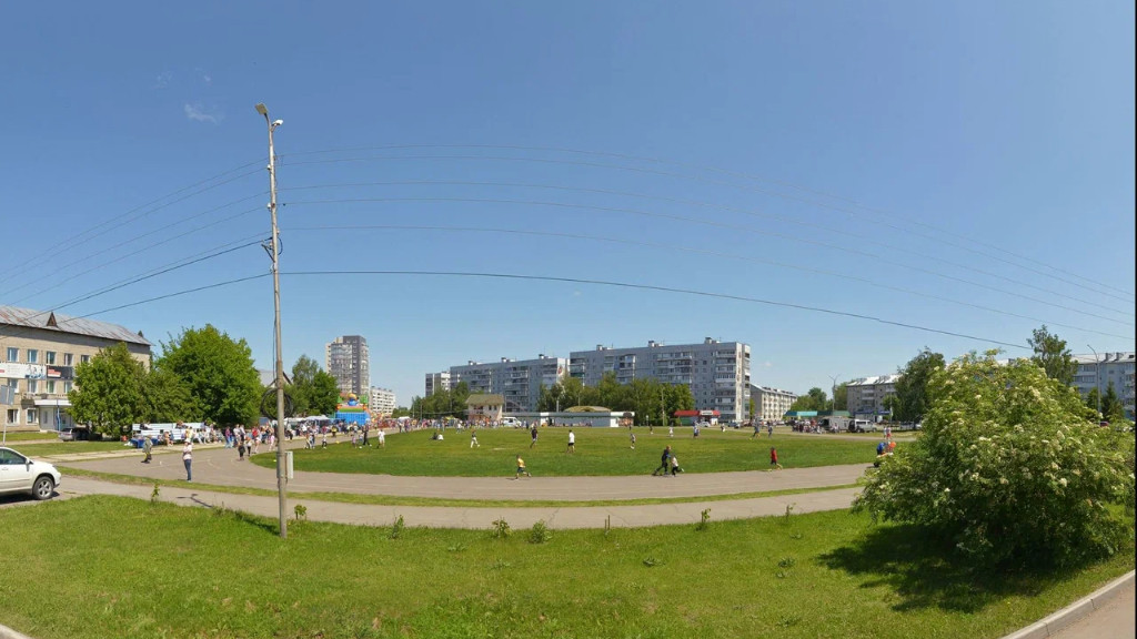 Фото: Яндекс карты / Стадион в Белокурихе